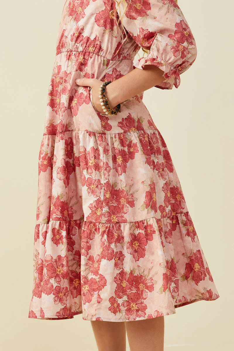 Rosamund Dress in Mauve- Girls/Tween (S 7/8 - XL 13/14)