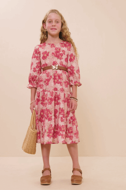 Rosamund Dress in Mauve- Girls/Tween (S 7/8 - XL 13/14)