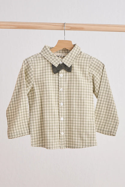 Oliver Shirt in Green- Boys (12M-6)