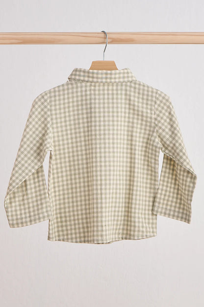 Oliver Shirt in Green- Boys (12M-6)