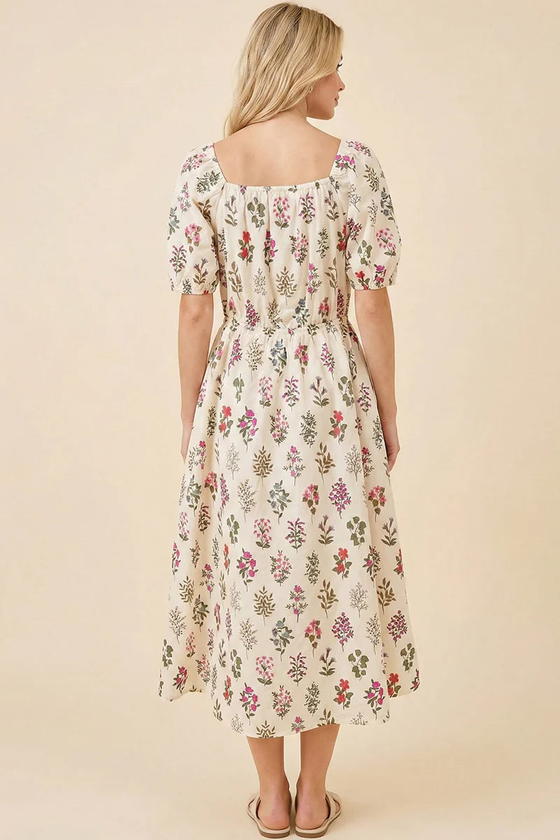 Eloise Dress in Cream- Misses and Plus (S-3X)
