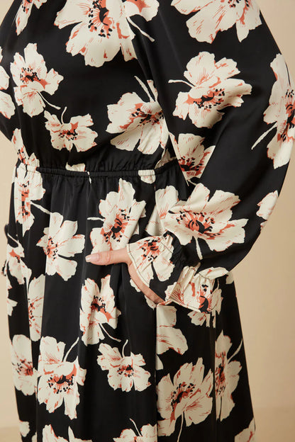 Eilene Dress in Black- Misses & Plus (S-3X)