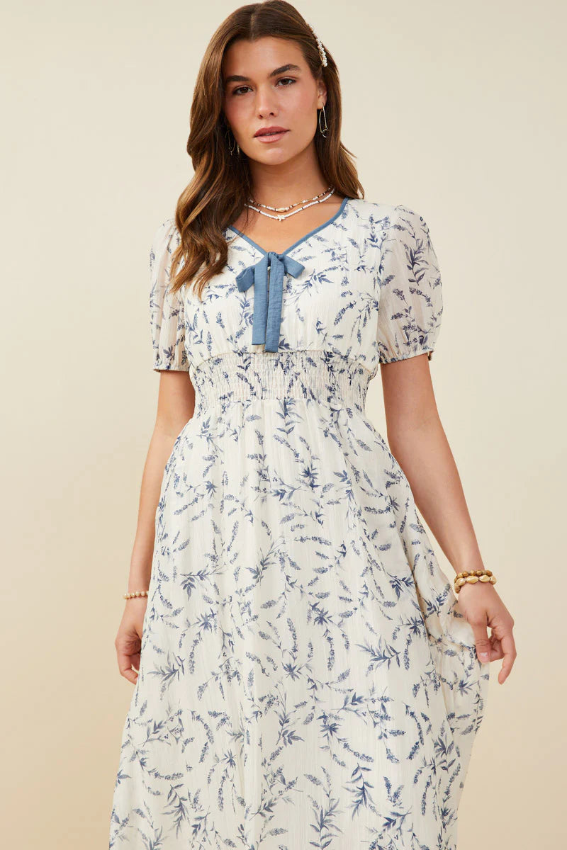 Wrenleigh Dress in Blue- Misses and Plus (S-3X)