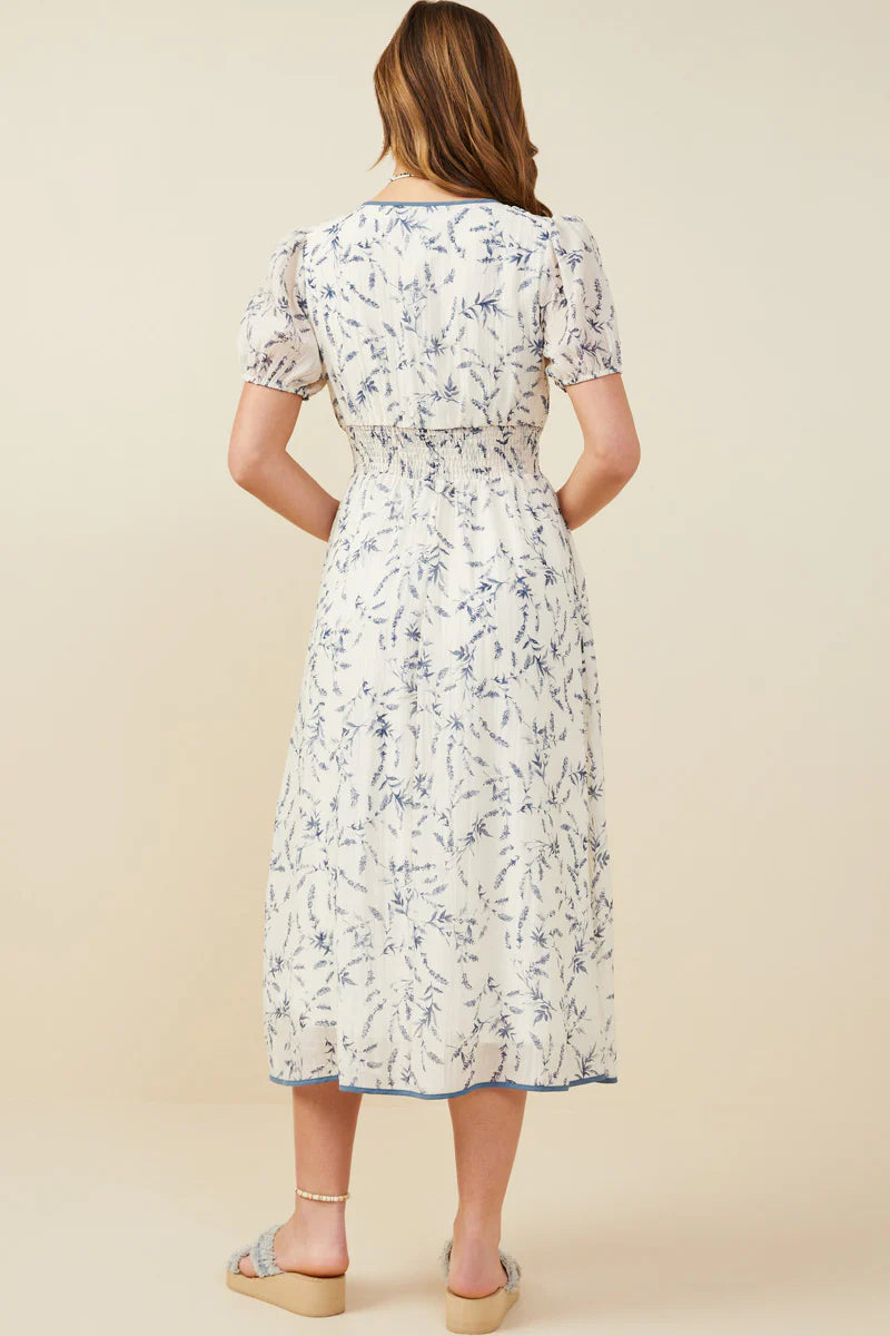 Wrenleigh Dress in Blue- Misses and Plus (S-3X)