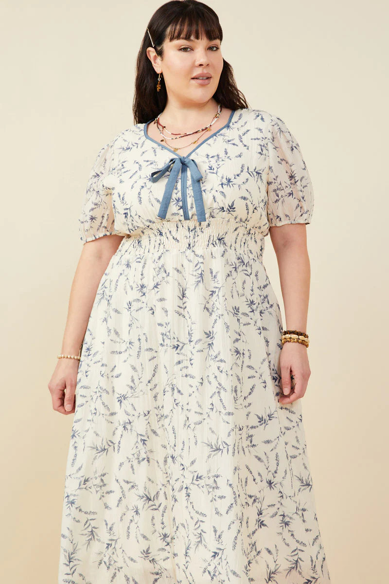 Wrenleigh Dress in Blue- Misses and Plus (S-3X)