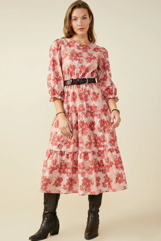 Rosamund Dress in Mauve- Misses and Plus (S-3X)