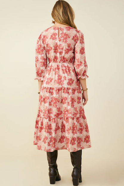 Rosamund Dress in Mauve- Misses and Plus (S-3X)