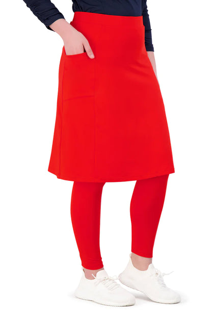 Ankle Fit Snoga in Fiery Red- Misses and Plus (S-3X)