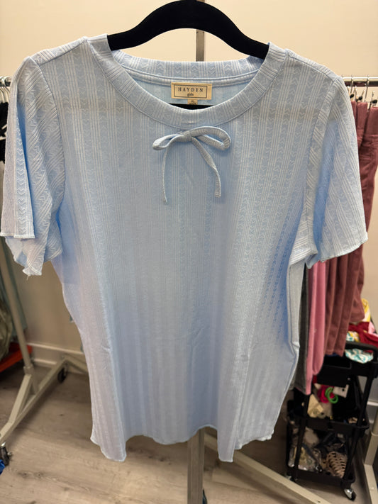 Eliza Top in Blue- Tween (S 7/8- XL 13/14)