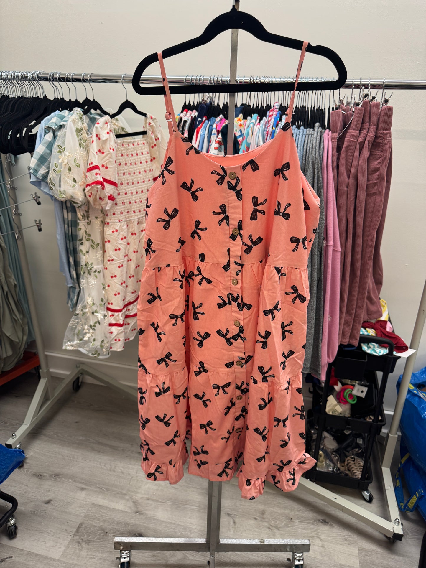 Millie Rose Dress in Pink- Tween (S 7/8- XL 13/14)
