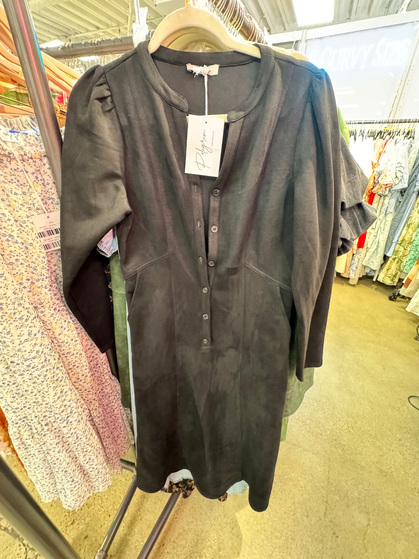 Salem Dress in Black- Misses (S-XL)