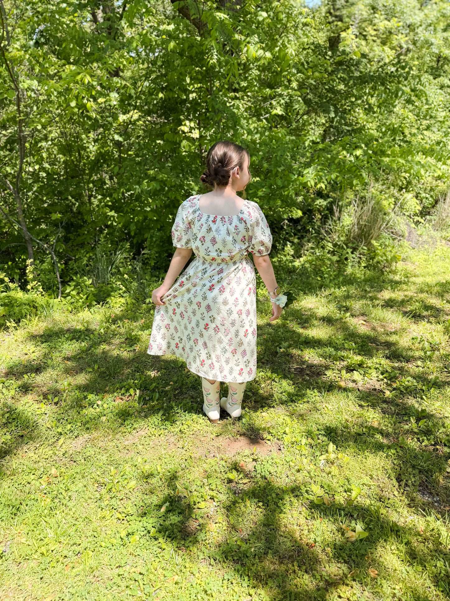 Eloise Dress in Cream- Tween (S 7/8- XL 13/14)