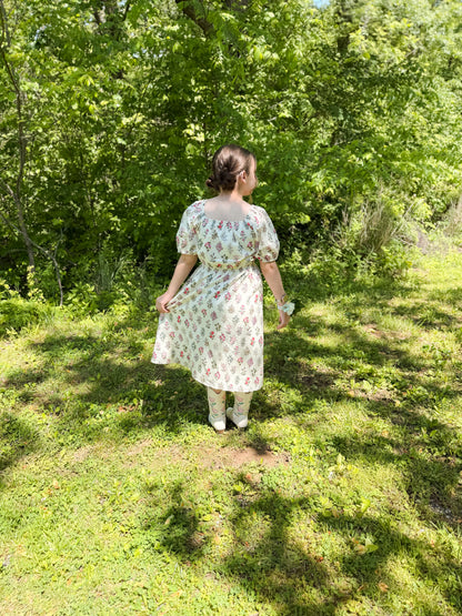 Eloise Dress in Cream- Tween (S 7/8- XL 13/14)