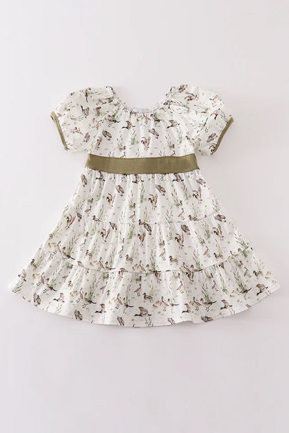 Kya Dress in Sage- Girls (2-6)