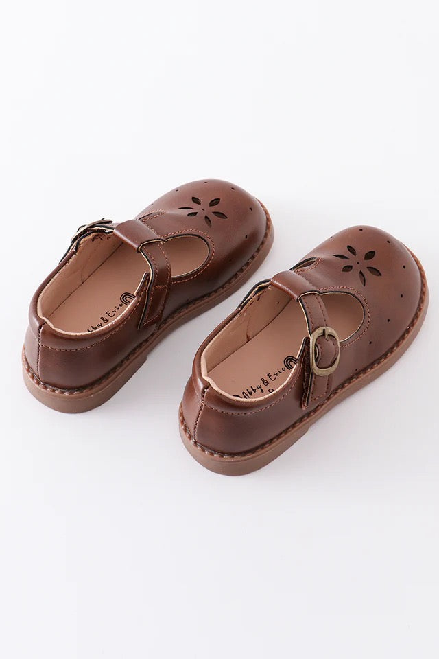 Vintage Appleseed Mary Jane Shoes in Dk Brown- Girls (7-12)