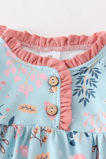 Leia Baby Gown- Girl Infants (3M-6M)