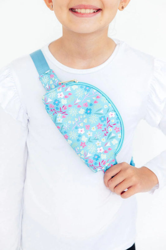 Belt Bag in Springtime Splendor- Girls Accessories