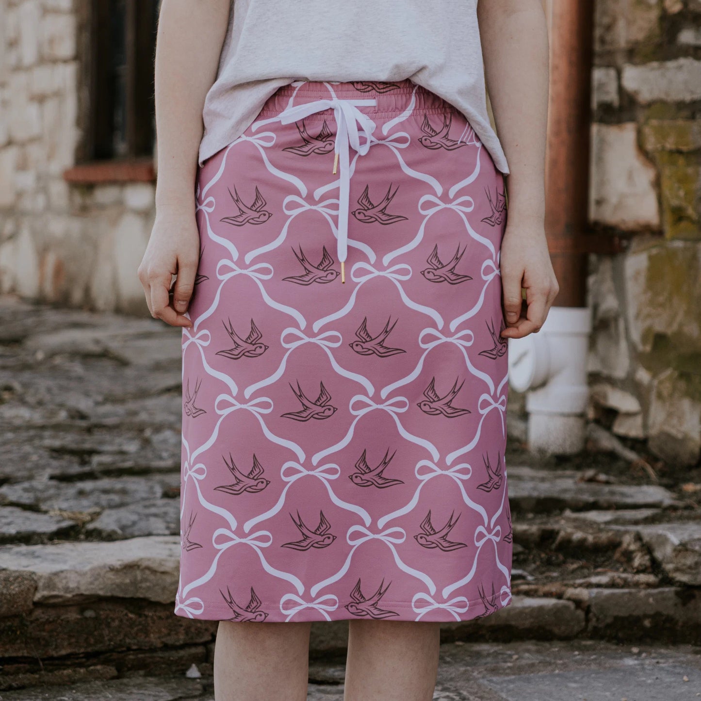 Princess Mod Skirt in True Love's Kiss-Misses and Plus (S,XL,3X)
