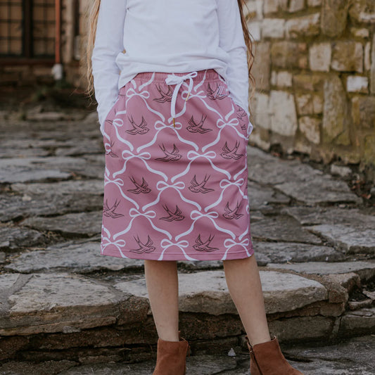 Princess Youth Mod Skirt in True Love's Kiss-Girls (L 12/14)