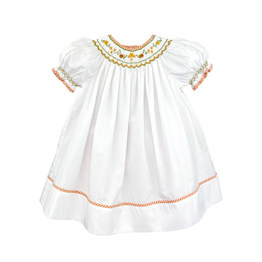 Marion Dress in White