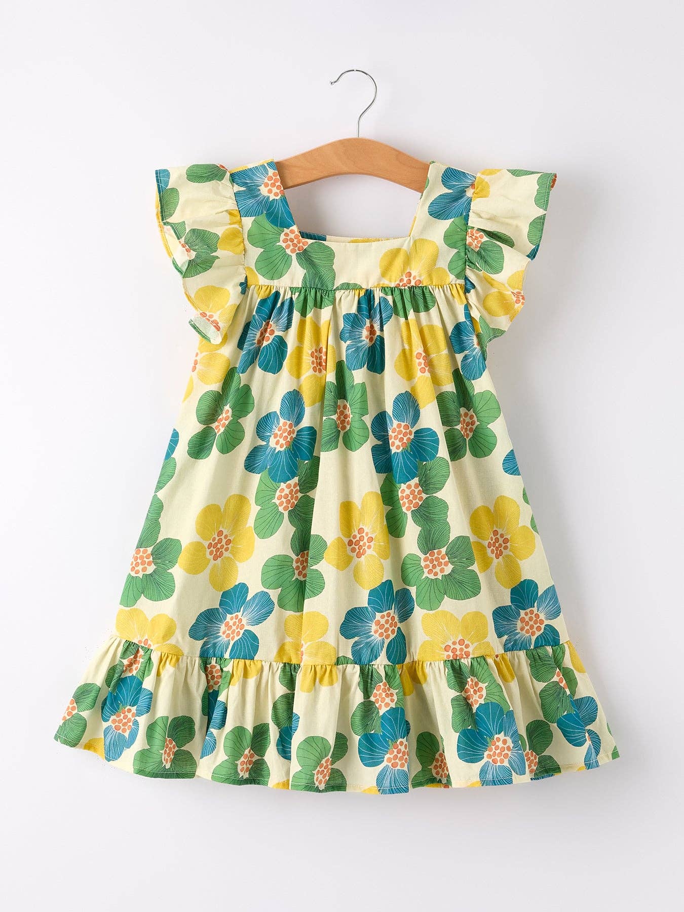 Sunpetal Bloom Dress in Yellow- Girls (5-10/12)