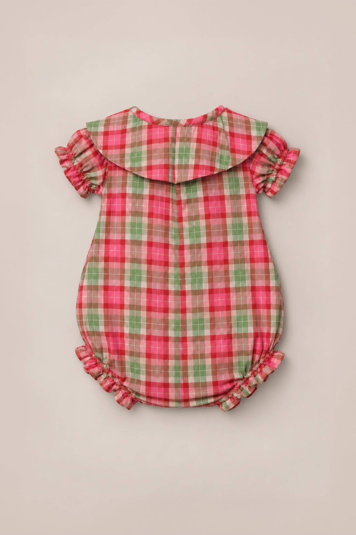 *PREORDER* Baby Alice Romper in Rosewood Tartan- Infant (0/3M-12/18M)