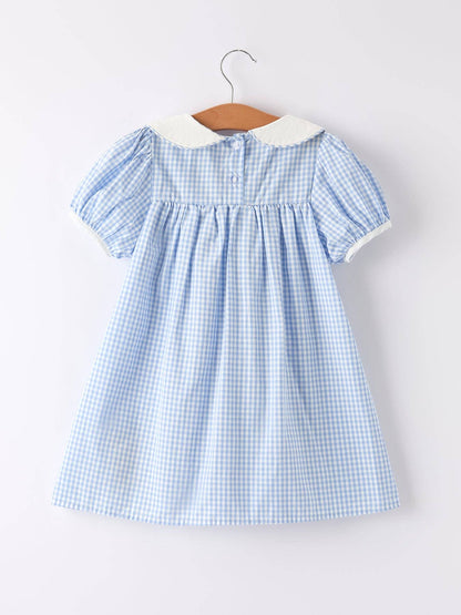 Jubilee Dress in Blue- Girls (3-7)