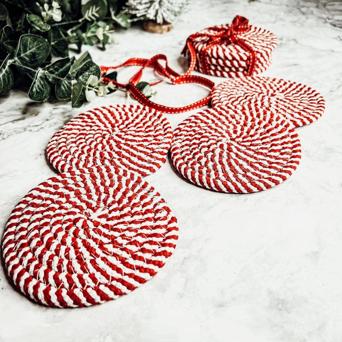 Fall Fabric Coaster Sets- Accessories