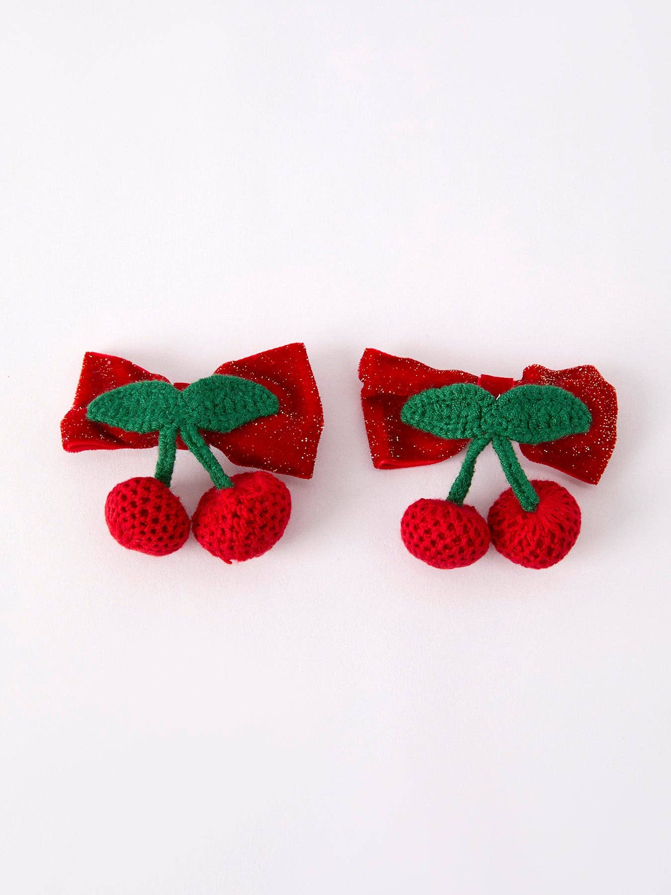 Cherry Hairpin in Red- Girls Accessories