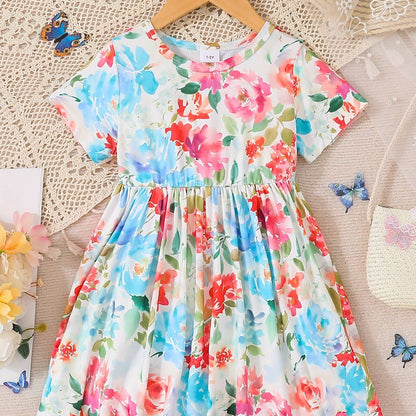 Sunrise Floral Dress in Multi- Girls (1-2Y - 7-8Y)