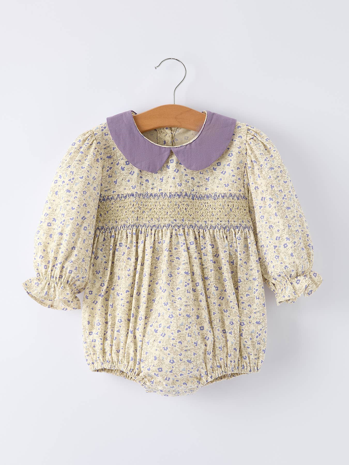 Primrose Romper in Pink- Infant Girls (6M-24M)