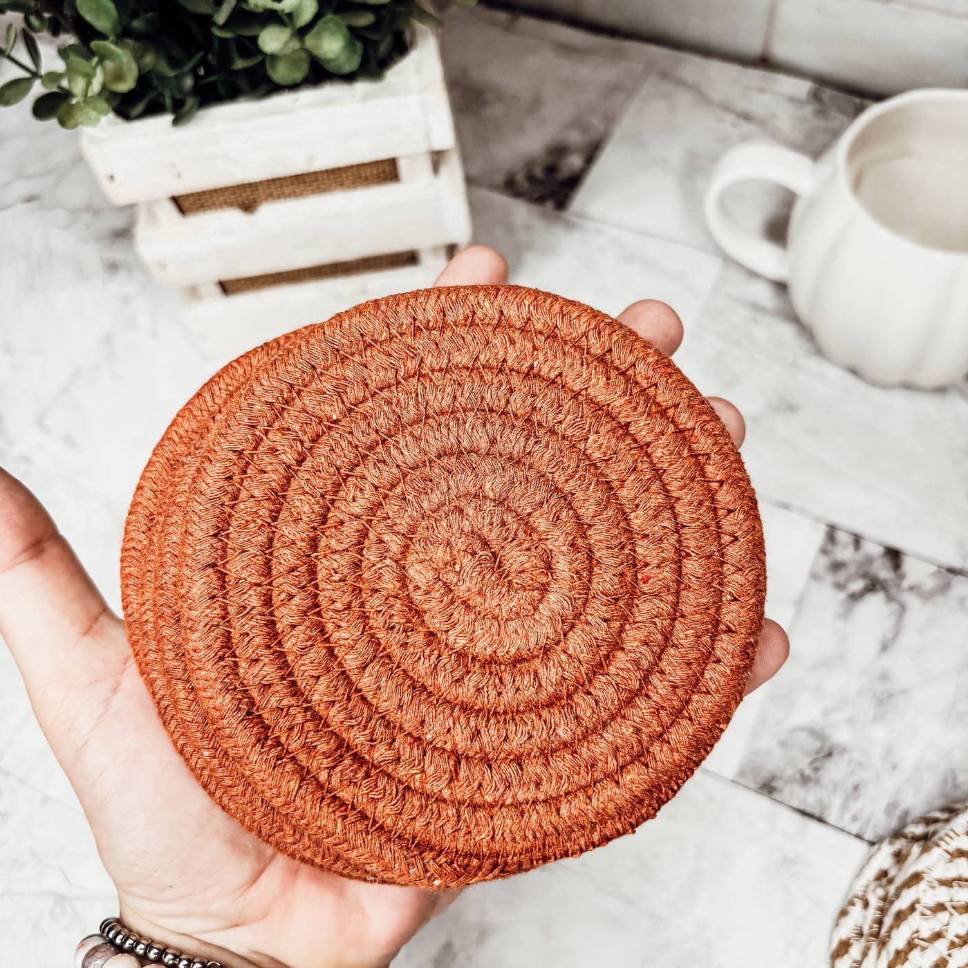 Fall Fabric Coaster Sets- Accessories