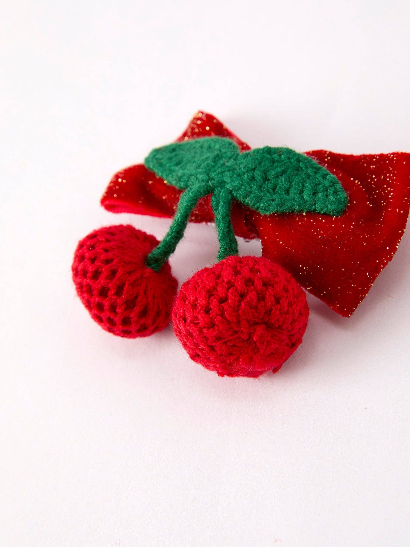 Cherry Hairpin in Red- Girls Accessories