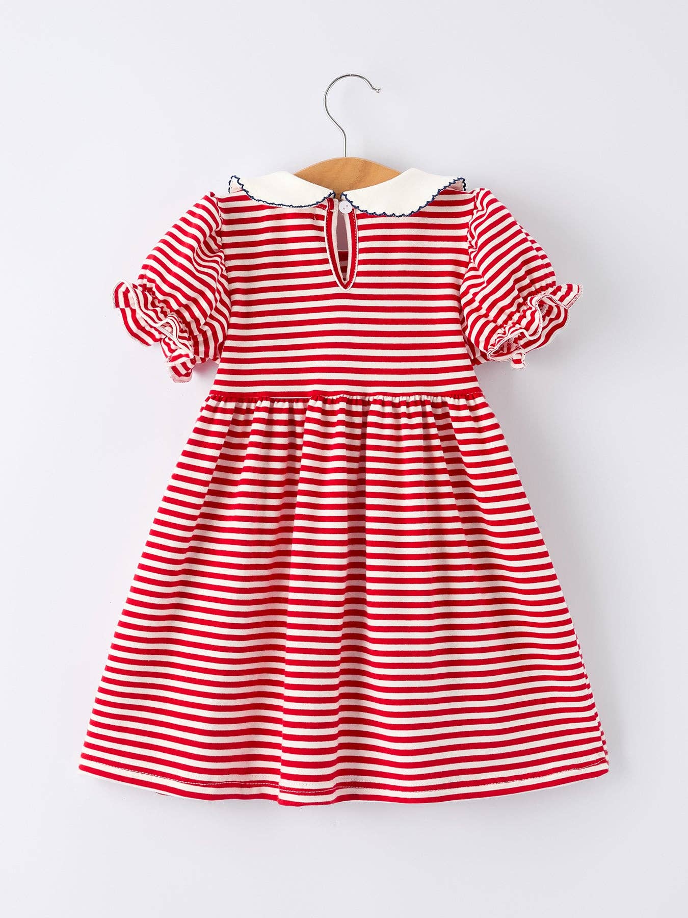 Betsy Dress in Red- Girls (2-7)