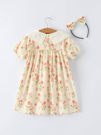 Emmeline Dress in Rose- Girls (18M-5)
