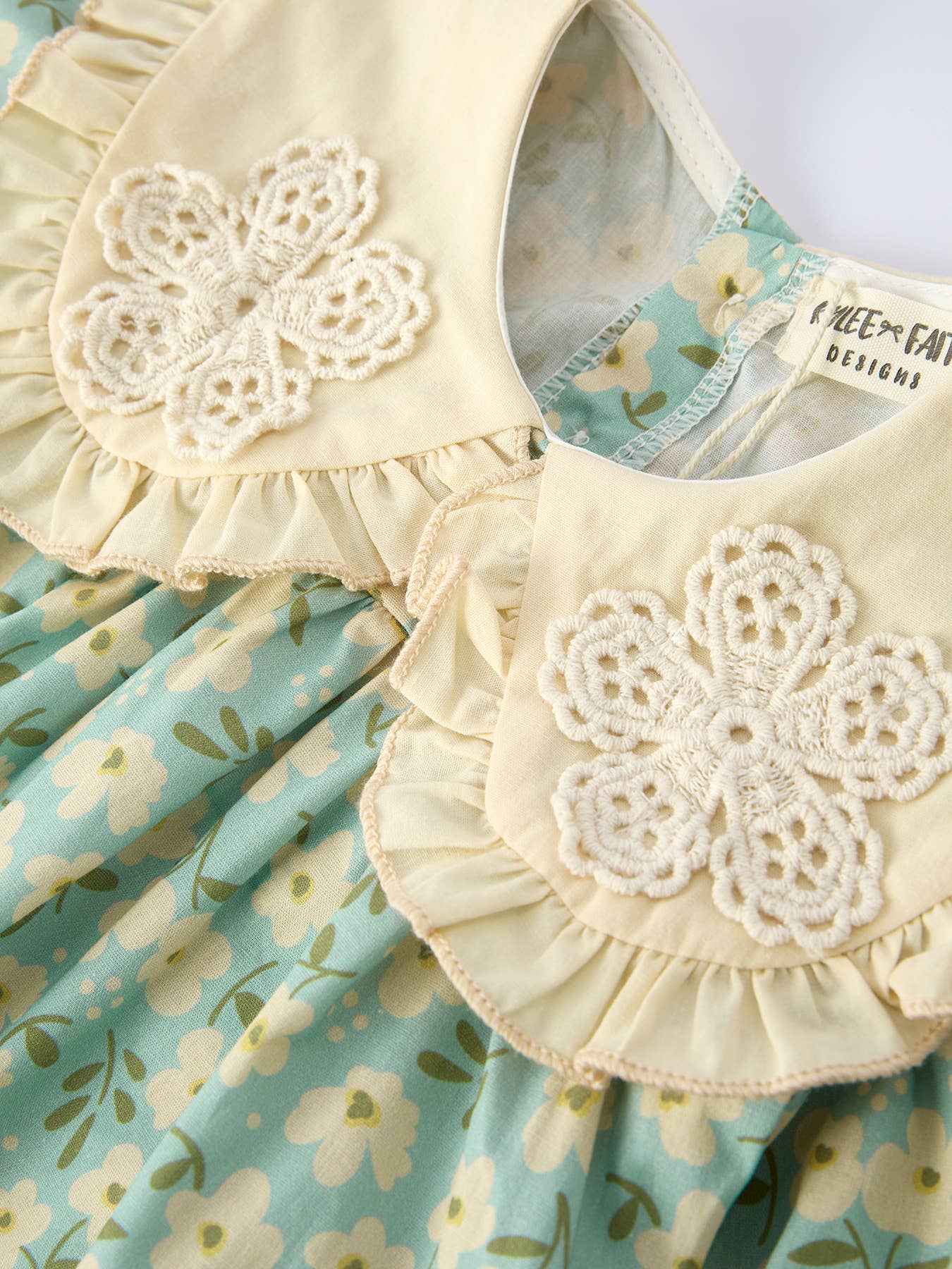Linnea Romper with Matching Headband in Spring Floral- Infant (3M-18M)