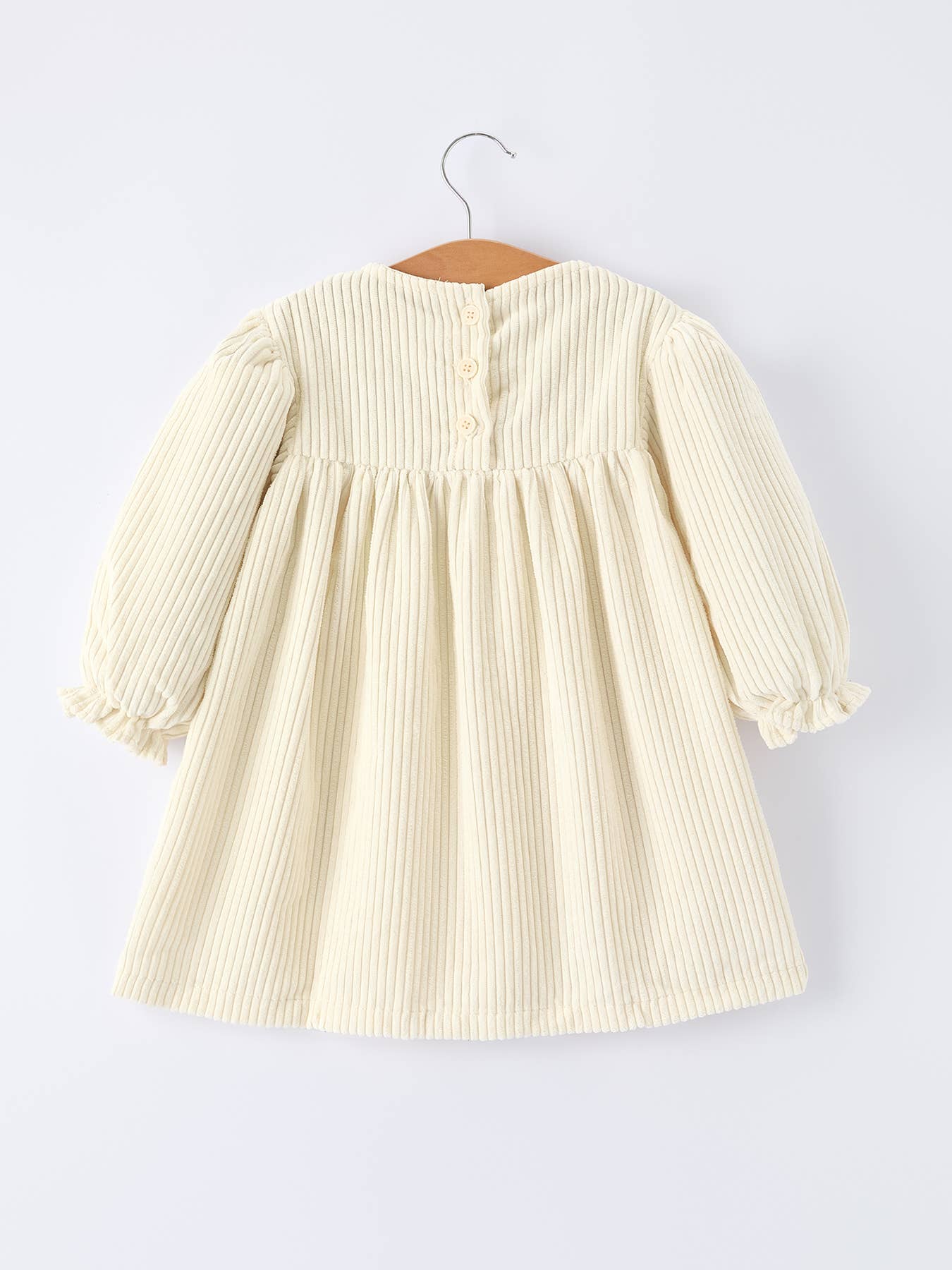 Mabel Dress in Cream- Infant/Girls (18M-5) Cream / 4 Mabel Dress in Cream- Infant/Girls (18M-5) Cream / 4