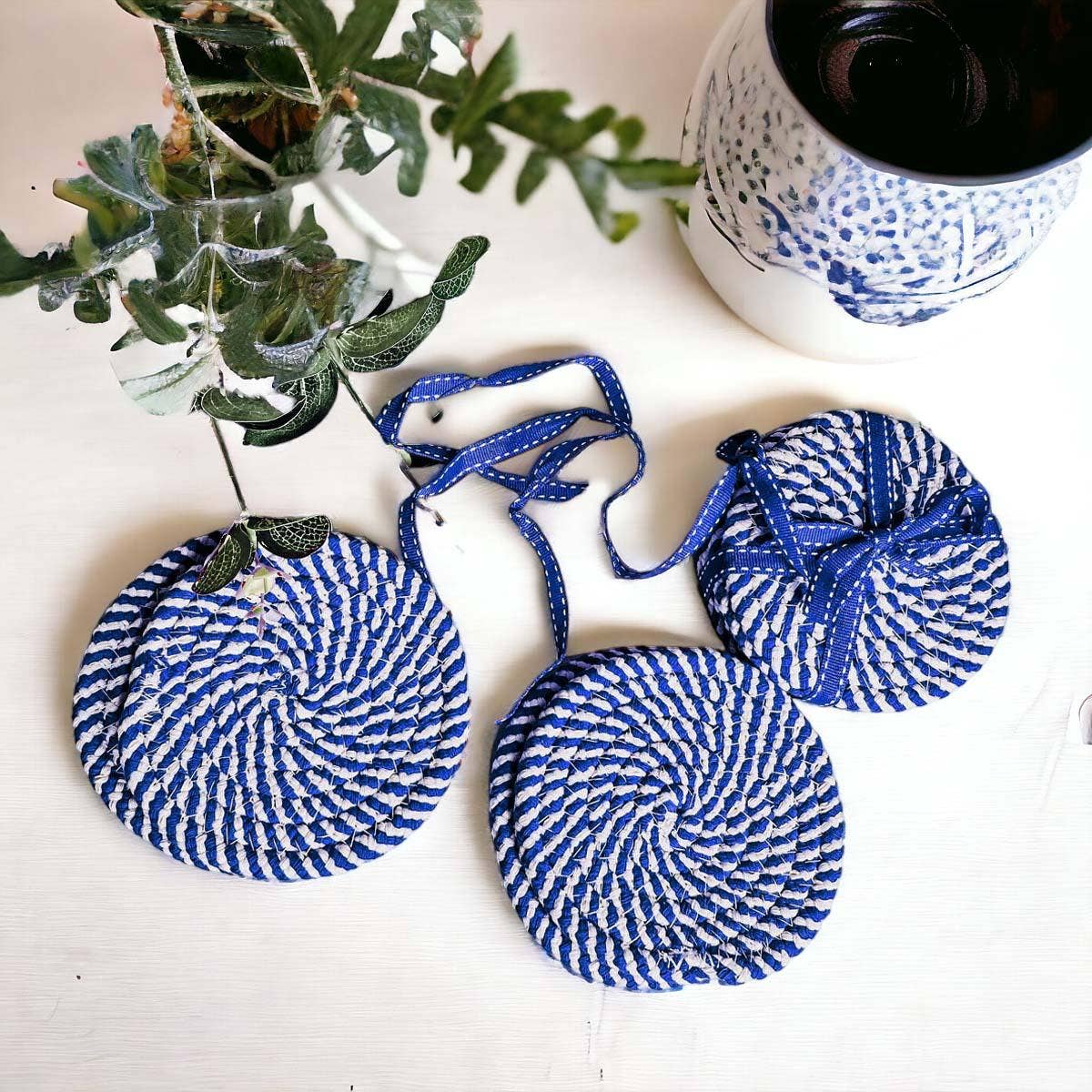 Fall Fabric Coaster Sets- Accessories