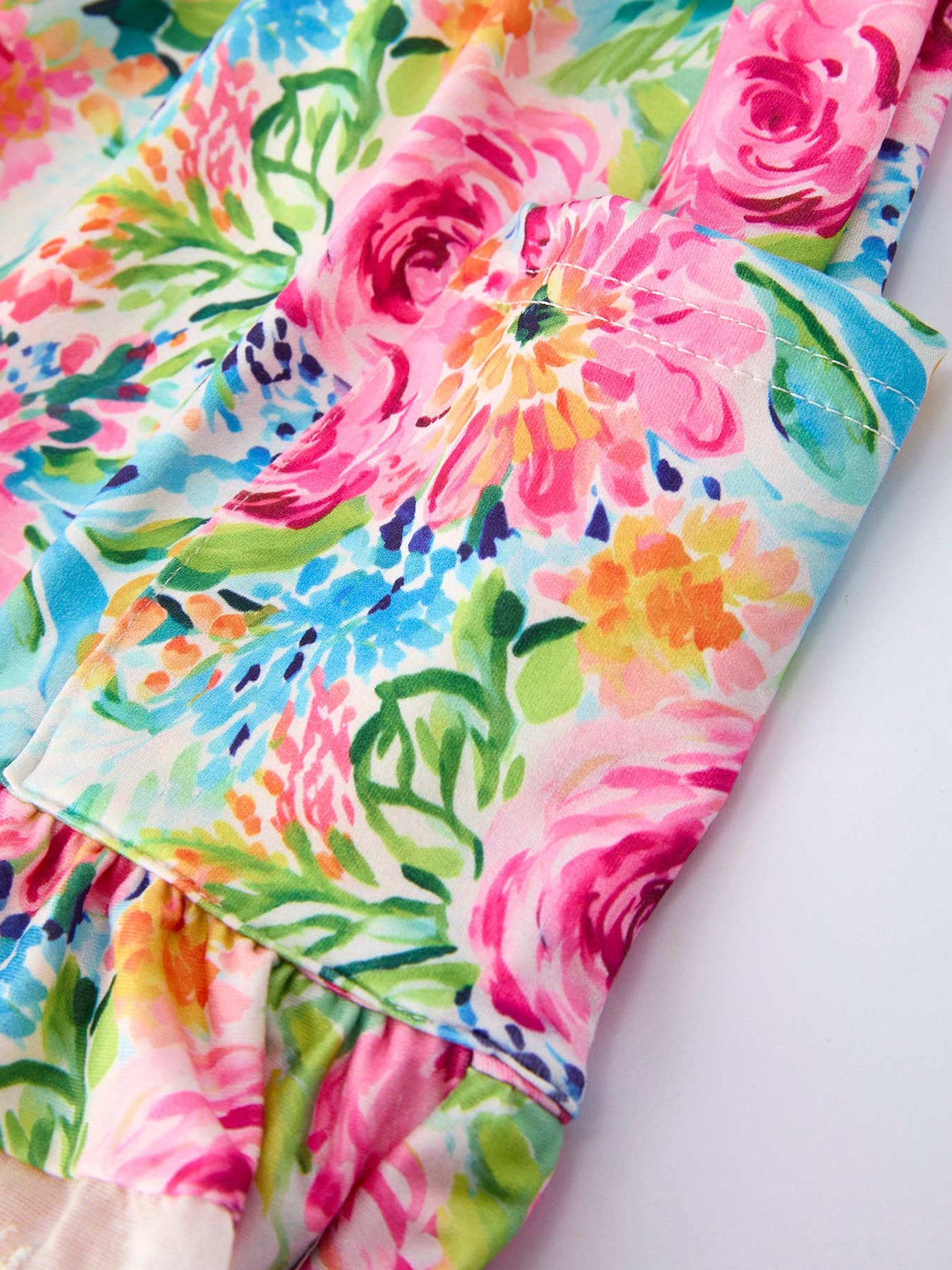 Avielle Dress in Pink Multi- Girls (2-7)