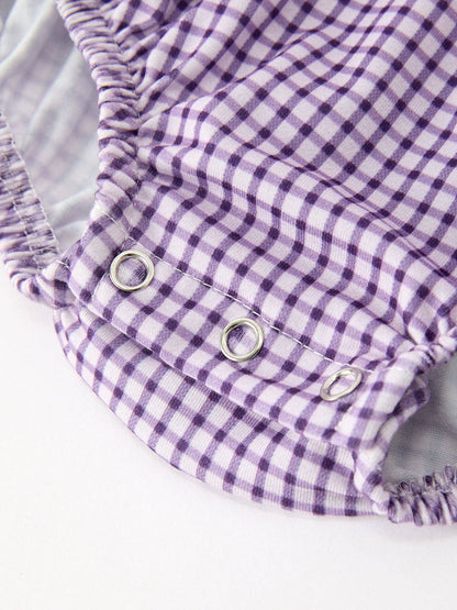 Violet Meadow Romper in Purple- Infant (3M-18M)