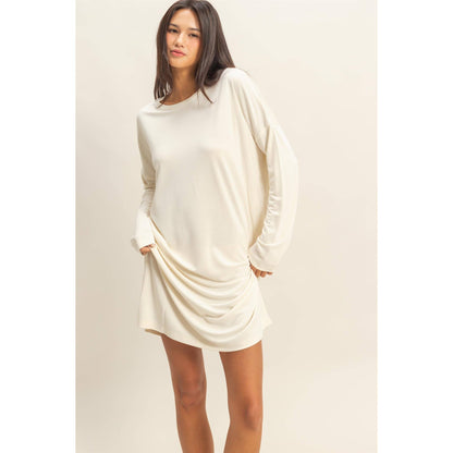 Velora Dress in Cream- Misses (S-L)