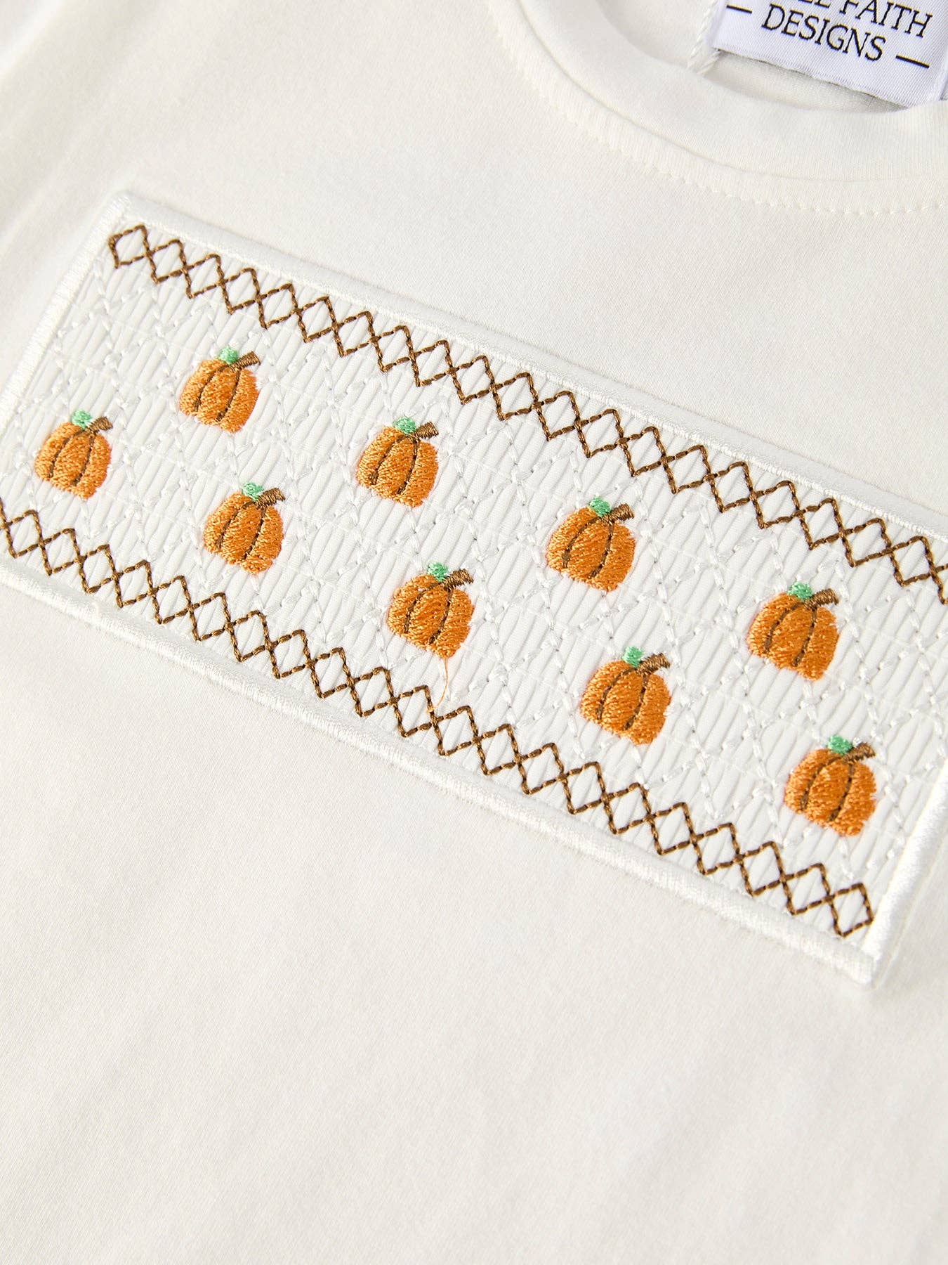Pumpkin Patch Smocked Boys Set in Tan- Boys (2-5)