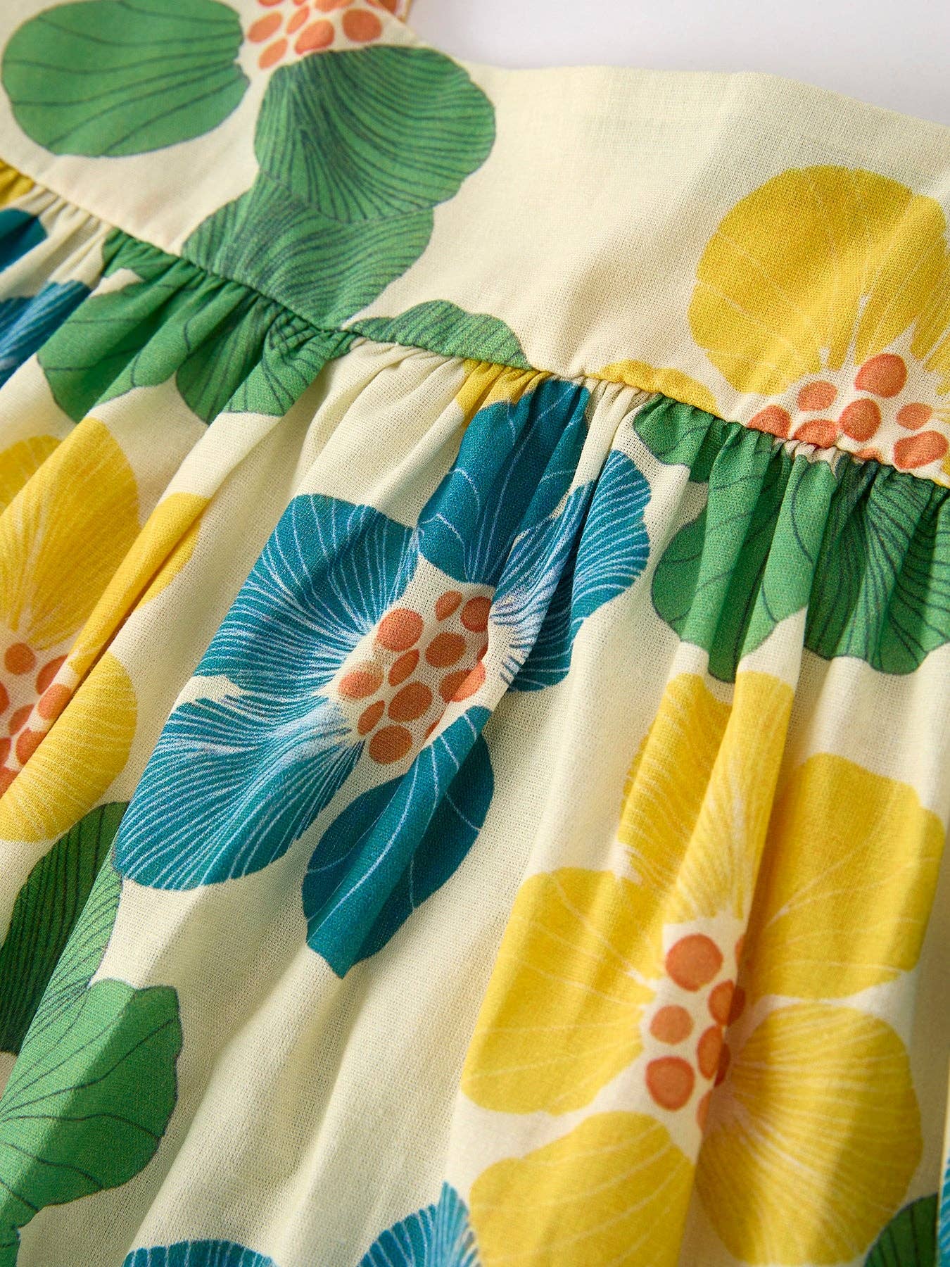 Sunpetal Bloom Dress in Yellow- Girls (5-10/12)