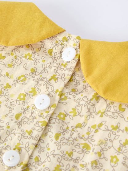 Primrose Romper in Pink- Infant Girls (6M-24M)