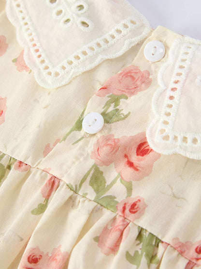 Emmeline Dress in Rose- Girls (18M-5)