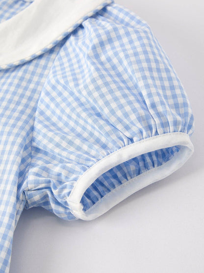 Jubilee Dress in Blue- Girls (3-7)