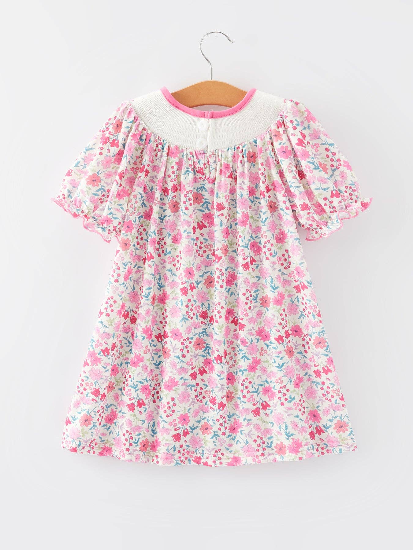 Alanna Dress in Pink- Girls (6-7)