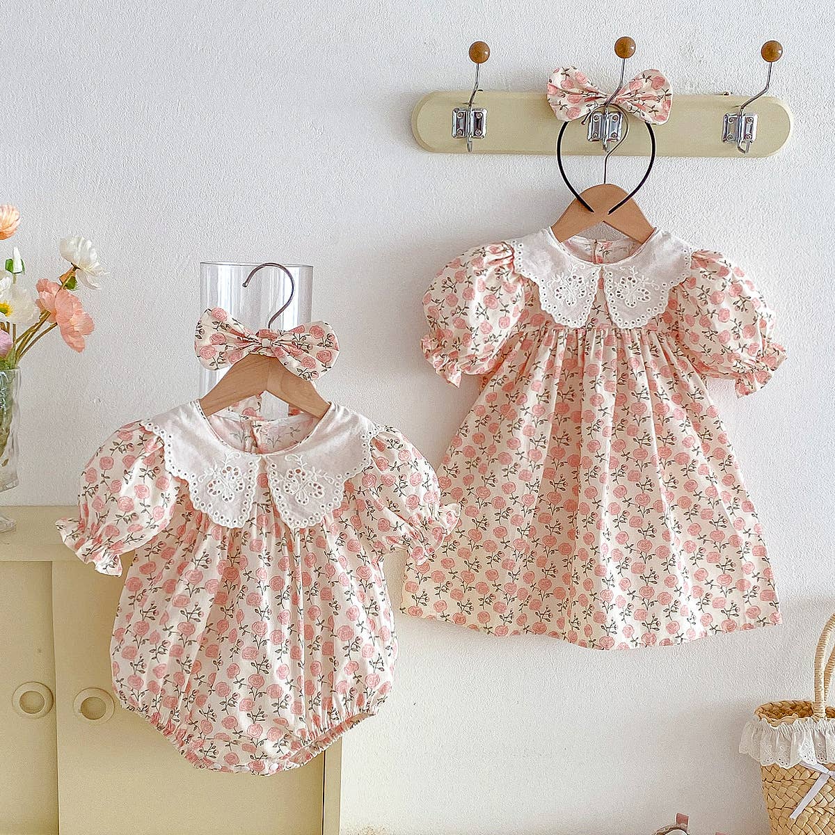 Annie Romper in Pink- Infant Girls (6M-24M)