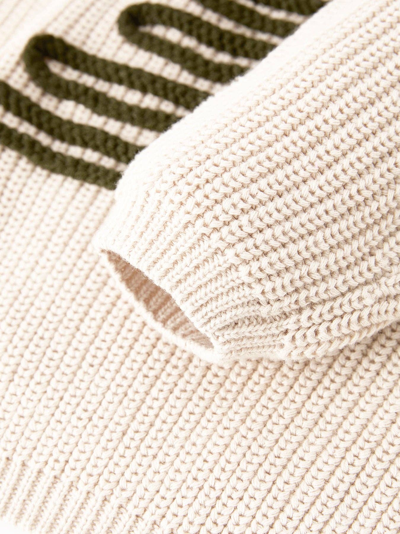 Christmas Tree Sweater in Ivory- Girls (18M-8/9)