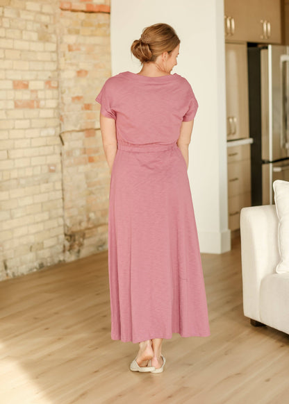 Reva Dress in Mulberry- Misses (L)